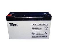 BATTERY LEAD ACID 6V 10AH YUCEL Batteries Rechargeable