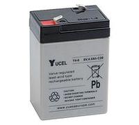 BATTERY LEAD ACID 6V 4AH YUCEL Batteries Rechargeable
