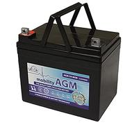 BATTERY,LEAD ACID,MOBILITY, 12V 34AH | Rechargeable Batteries By "LEOCH" - AGM-34-MOB