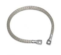 Battery Lead Earth Strap 450mm, 18 Inch Classic Car Flexible Cable Tin Copper Braid