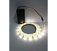 Battery Led Strip - Warm White 2000mm Ideal for Display/Dolls House Lighting Exhibition
