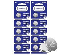 Battery Life CR1220 Batteries 3V Coin Button Cell CR 1220 Lithium Long Life For Car Key fob, Scales, Toys, Watch, LED Lights & More UK Brand (10 pack)
