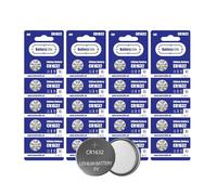 Battery Life CR1632 Batteries 3V Coin Button Cell CR 1632 Lithium Long Life For Car Key fob, Scales, Toys, Watch, LED Lights, Tile Mate & More UK Brand (20 pack)