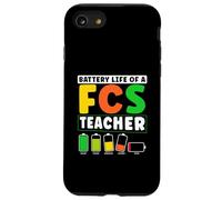 Battery Life Of A FCS Teacher Home Economics Humor Case for iPhone SE (2020) / 7 / 8