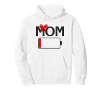 Battery Low Tired Mom Mama Women Cute Mother's Day Pullover Hoodie