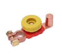 Battery Master Disconnect Switch 6V 12V 24V Top Post Switch Battery Terminal Connector Cut/Shut Off Switch for Car, Caravan, Truck, Boat, RV, Tractor