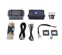 Battery Monitor 400A 2.4in Ultra Clear Display with Shunt 0 120V Voltage Current Meter for RVs Cars Electric Motorcycles Boats ABS Material