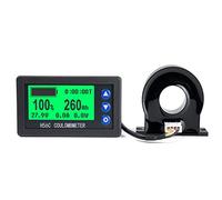 Battery Monitor Hall Coulomb Meter DC 8-100V 100A - 400A Lifepo4 lead-acid Li-ion lithium capacity power display 12V 24V 36V 48V (300A)