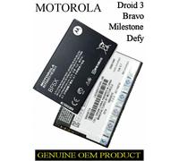 BATTERY MOTOROLA DEFY MB525 BRAVO MB520 MILESTONE 3 XT860 DROID 3 XT862 BF5X