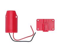 Battery Mount Adapter Power Connector Converter for M12, Battery Mount Adapter with Stable Base, Compact One - Piece Design for DIY 2 Wiring Output Projects