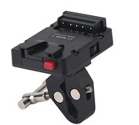 Battery Mount Plastic Plate Adapter, 14.8V D - tap Output, Durable Lightweight Design - Safety Lock Button, Compatible with V Mount Camera Battery, Portable Power Solution