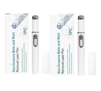 Battery Non-Invasive Mole and Wart Removal Pen, Skin Tag Removal Pen, Dark Spot Remover for Face and Body, Wart Remover for All Skin Types (2)