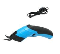 Battery Operared Electric Cloth Cutter Portable USB Charging Cordless Electric Scissor for Fabric Carpet Paper Craft Portable Leather Cutting Machine