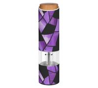 Battery Operated Automatic Pepper Mills Stained Glass