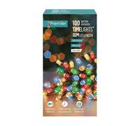 Christmas 100 Battery Timer LED Lights Indoor or Outdoor - Multi Colour