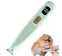 Battery Operated Dog Cat Hair with LED Display Low Noise Shaver Care Set Modern and Robust , Precise Cutting, Easy to Clean, Perfect for Animal Care,