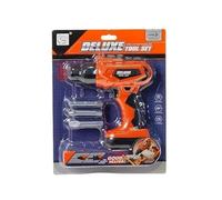 Battery operated drill with replaceable tips