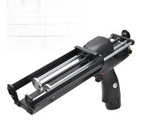 Battery Operated Electric Caulking Gun, Cordless Caulking Tool for Filling, Sealing, Repair, Includes 2 Batteries for Efficient Performance