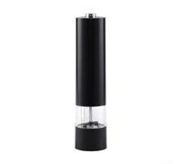Battery Operated Electric Spice Grinder with One Touch Operation and Adjustable Coarseness Settings (Black)