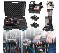 Battery-Operated Hydraulic Crimper, Electric Hydraulic Crimping Pliers for Copper and Aluminum Terminals, PZ240-110V