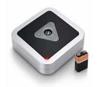 Battery Operated Mouse & Rat Repellent - Ultrasonic Pest Repeller, Silent Rodent & Insect Deterrent, No Plug Required, for Cupboards, Lofts, Garages & Sheds, 15m² Coverage