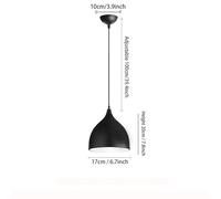 Battery Operated Pendant Light with Remote Control - Modern Wireless Chandelier for Indoor Use Ceiling Hanging Fixture for Kitchen Island Dining Room Living Room Farmhouse Decor