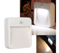 Battery Operated PIR Motion Sensor LED Wireless Night Light Security Wall Lamp