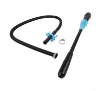 Battery Operated Siphon Pump, Electric Oil Extractor Transfer Tool for Diesel Fuel Water, Portable Fast Flow Liquid Mover with 90cm Hose for Garage Workshop(Blue)