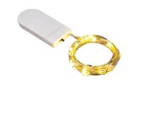 Battery Operated String Lights - Copper Wire Star Lights, 1 Metre Atmosphere Lighting Decorations, 10 LED Lights with Three Light Colors | Christmas New Year Indoor Decoration