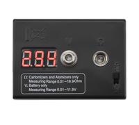Battery Operated Tester Portable Resistance Meter 0.01 19.9 Measurement Range 1 3 Test Error ABS Construction 69 * 49.6 * 26mm