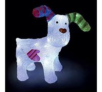 Battery Operated "The Snowdog" Figure with 24 LEDs