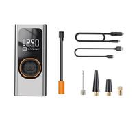Battery Operated Tire Inflator with Live Pressure Tracking | Battery Operated Tire Inflator with Built in Energy Cell and USB Charging Port for Travel Alert Function