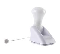 Battery Operated Wall Lights, Portable Wire LED Bulb Cabinet Lamp Cupboard Night Light Battery Operated Self Adhesive Wall Mount Light with Pull Chain for Children's Room Hallway Bedrooms White 2W