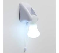 Battery Operated Wall Lights, Portable Wire LED Bulb Cupboard Lights Battery Night Light Battery Operated Self Adhesive Wall Mount Light 2W