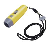 Battery Operated Whistle - 3 High Volume Outdoor Alarm Device, Portable Safety Training Accessories, Durable Coaching Signal Equipment with Cord, Sound Tool | For Camping Hiking Sports Event