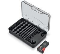 Battery Organiser with Tester Storage Box 85 Slots Kistenberg Professional Solid