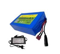 Battery Pack 36V 9.8Ah Battery10S2P 18650 Lithium Battery Pack 550W 9800mAh 42V Vehicle Battery With BMS And Charger(T-plug-DC)