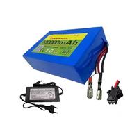 Battery Pack 36V 9.8Ah Battery10S2P 18650 Lithium Battery Pack 550W 9800mAh 42V Vehicle Battery With BMS And Charger(Bullet-SM)