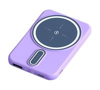 Battery Pack Charger - Magnetic Wireless Booster, 10000mAh Compact Unit for Phones, Quick Energy Hub, Pocket-Friendly Brick for Tablets, Devices, On-the-Go Recharge Dock Adapter