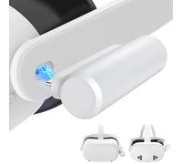 Battery Pack Compatible with Meta Quest 3S/Oculus Quest 2 Accessories,Portable Fast Charger Vr Battery Pack, Light Weight Rechargeable 3400mah Power Bank Battery for Extended 2-3h Gametime