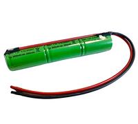 Battery Pack for Emergency Lights 3.6 V 3000 mAh NiMH High Temperature Sub C Cable 20 cm Emergency Light Security Lighting