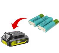 Battery pack for Ryobi RB14L25 14.4V 2500 mAh Samsung 20R