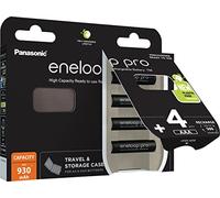 Battery Panasonic Eneloop PRO Black R03 / AAA pro BK-4HCDE (min. 930 mAh) 4 (+ box) pcs 5410853065050