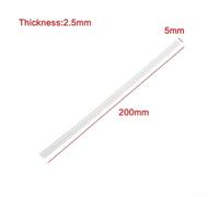 Battery Plastic Welding Rods White) for Abs/Pp/PVC/Pe Welding for Car Bumper 10Pcs Shell Motorcycle Parts Repair Tank Plus Pipe Water with Welder Tools(Pe 200Mm