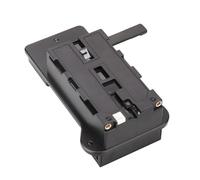 Battery Plate Adapter V Mount Power Plate with Overloads Protections for NPF550 / F970 Video Production Equipment False Battery