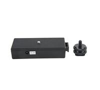 Battery Plate Adapter with 2 DC 7.4V Output, Premium Plastic Material, Safety Lock Button, Anti Skid Design, Easy Installation, for NPF Series Battery