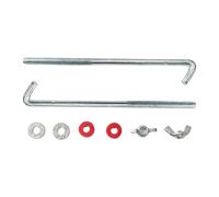 Battery Pole Bolt Kit - Interchangeable Nut Bolt Parts, Power Connector Fasteners | Compatible with Two Wheeled and Four Wheeled Ships and Maintenance Supplies for Garage Workshops