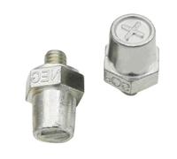 Battery Post Terminals,Positive Negative Battery Terminals Connectors Side Post - Pack of 2, Lead Alloy Charging Connector For Scooter, Car Accessories