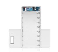 Battery Power Bank Case, 8-Slot Holder with Dual USB Output, LED Display, No Soldering DIY Shell for Home Outdoor