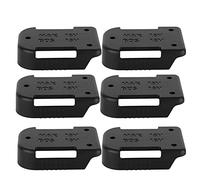 Battery Power Mount Connector Adapter Dock Holder 18V Protective Case Convenient Attachment Working Height Wall Mounting Secure Stability Nylon Glass Fiber Material